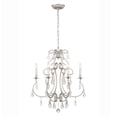 thumbnail image 4 of 5016-OS-CL-MWP Crystorama Lighting Ashton - Six Light Chandelier in Traditional and Contemporary Style - 21.5 Inches Wide by 27 Inches High-Hand Cut, 4 of 9