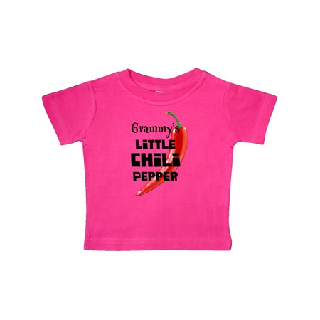 

Inktastic Grammy s Little Chili Pepper Gift Baby Boy or Baby Girl T-Shirt