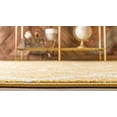 thumbnail image 4 of Unique Loom 3151681 Tapis Rond en Treillis de 7 x 7 Pi. Rond&44; Jaune, 4 of 5