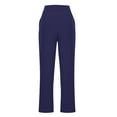 thumbnail image 5 of WILLBEST Pantalones Casuales de Mujer para Uso Diario Pantalones Rectos Cómodos Ideales para Atuendos de Primavera, Verano y Otoño Combinan Perfectamente con Zapatillas y Blusas Casuales Mediana, 5 of 5