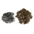 thumbnail image 5 of 50 Pieces Small Hinges Bronze Hinges with Screws for Wooden Hinge Cabinet Drawer Jewelry Boxes Chest Dresser, 5 of 8