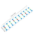 thumbnail image 2 of KONTONTY Double Helix Dna Model Genetics Teaching Tool For Biology And Science Education Molecular Structure For School And Laboratory, 2 of 8