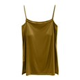 thumbnail image 2 of IWRICH Women's Tank Tops Built in Bra Spaghetti Strap Camisole Tops Summer Undershirts Tanks with Shelf Bras Going out Camis Yellow XL, 2 of 9