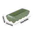 thumbnail image 2 of Egg Container For Refrigerator, 10 15 Grids Stackable Egg Storage Holder With Lid, Large Capacity Organizer For Fridge, Chicken Egg Storage Container, Egg Dispenser For Kitchen Storage, 2 of 9