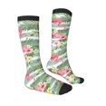 thumbnail image 3 of Balery Tropical Flamingo Fun Novelty Socks Men'S Women'S Crew Socks Funny Crazy Novelty Socks Quirky And Cool Socks, 3 of 9