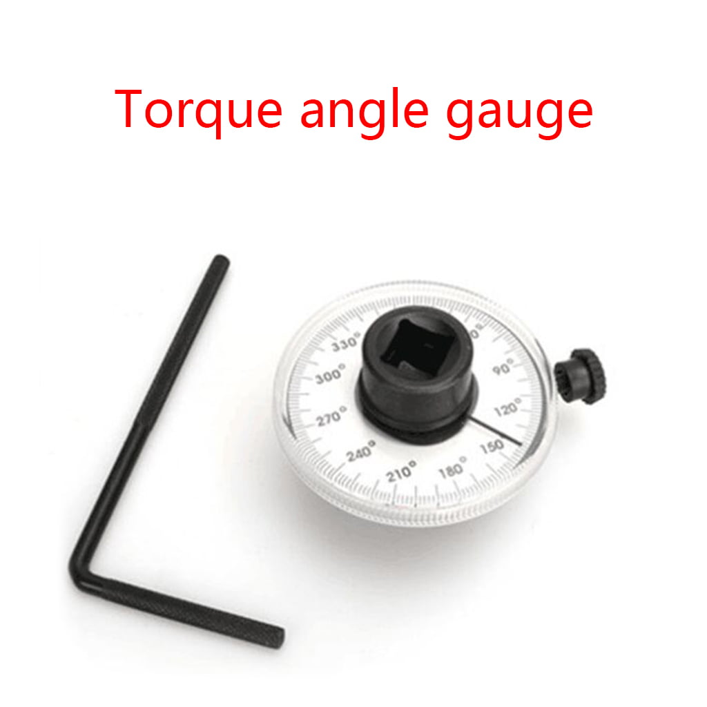 Digital measurement Universal Professional 1/2 inch Adjustable Driver Torque Angle Gauge Auto Garage Tool Set 360 Degree Scale for Hand Tools Wrench tool 