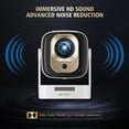 thumbnail image 4 of Proyector portátil Ear&ear HY260 PRO 1080P 4K 300lm Android 11, 4 of 9