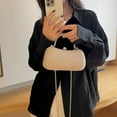 thumbnail image 5 of Women's Sparkly Evening Bag Lady Shiny Frosted Clutch Purse Party Elegant Wedding Handbag with Mental Chain, 5 of 6