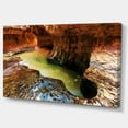 thumbnail image 2 of Narrows in Zion National Park Utah - Landscape Canvas Art Print, 2 of 3