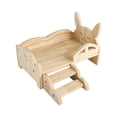 thumbnail image 4 of Guinea Pig Bed Nest Durable Pets Hut Playing Sleeping Hiding Small Animals Bed for Ferrets Bearded Dragons Rabbits Hedgehogs Small Rabbit, 4 of 8