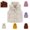 White, variant on YOUYEDIAN Kids Quilted Vest Jacket Boys Girls Winter Windbreaker Warm Zipper Mock Neck Padded Coat