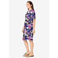 thumbnail image 3 of Woman Within Plus Size Button-Front Short Essential Dress, 3 of 3