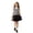 Black, variant on Ticikt Girls Layered Ruffle Skort, Elastic Waist Cute Tiered Cake Skirt Shorts, Fashion Flowy Mini Skort for Little Kids,Pink
