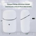 thumbnail image 2 of Waterless Diffuser,Plug in Waterless Essential Oil Diffuser 10ml Smart Aromatherapy Plug in Wall Di, 2 of 5