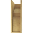 thumbnail image 4 of 9"W x 18"D x 27"H Classic Monterey Rough Cedar Woodgrain TimberThane Corbel, Primed Tan, 4 of 6