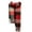Rose Red, variant on Men Scarf British Style Classic Plaid Fringed Tassels Soft Keep Warm Faux Autumn Winter Adults Long Scarf for Riding
