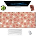 thumbnail image 6 of Large Mouse Pad, Full Desk XXL Extended Gaming Mouse Pad 35.5" X 15.7", Waterproof Desk Mat with Stitched Edge, Non-Slip Laptop Computer Keyboard Mousepad for Office & Home, Strawberry and Daisy, 6 of 6