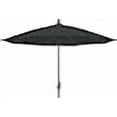 thumbnail image 3 of 9' Oct Home Patio Umbrella 8 Rib Crank Champagne Bronze with Black spun acrylic canopy, 3 of 4