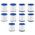 thumbnail image 1 of 10 Pieces Faucet Water Filter Element, Anti-Limescale Faucet Filter Element, Faucet Water Purifier PP Cotton Filter Element, for Kitchen, Bathroom, 1 of 5