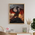 thumbnail image 6 of Diamond Art Kits for Adults, Fantasy Dragon Sunset Scenery 5D Diamond Painting Kits for Adults Beginners, DIY Full Drill Diamond Painting, Gem Art and Crafts 12x16, 6 of 7