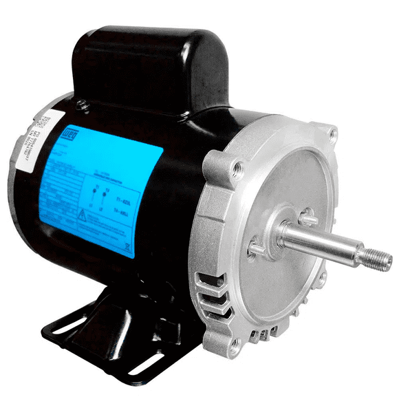 Motor Eléctrico Monofásico Weg De 1/4 Hp En Alta Para Bomba 110V