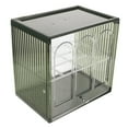 thumbnail image 6 of FRCOLOR Double Layer Bread Box With Clear Window Bread Storage Organizer Keeper for Kitchen Countertop Clear Bread Container Homemade Bread Box, 6 of 8