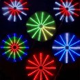 thumbnail image 2 of Cadena de luces navideñas con forma de estrella, 18 modos, resistente al agua, para decoración de patio, fiesta y jardín, con alambre de cobre, 2021, 2 of 5