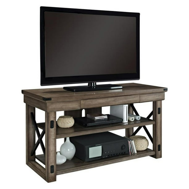 Ameriwood Home Furniture Wildwood TV Stand Rustic Gray