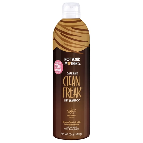 Not Your Mother's Clean Freak Dry Shampoo for Dark Hair Shades, 12 oz