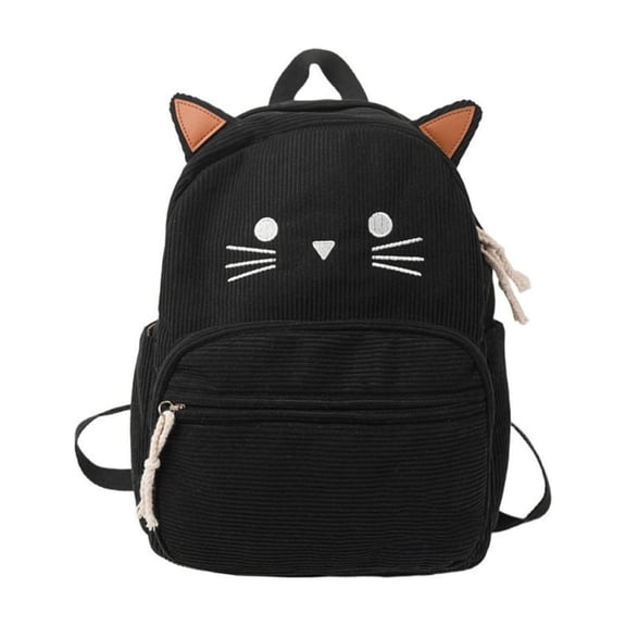 Stylish Backpack Korean Trendy Daypack Ergonomic Corduroy Laptop Bag Book Bags for Daily Commute Travel Use