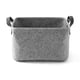 thumbnail image 1 of FloreceBien Rain - Bolsa de almacenamiento de fieltro para ropa sucia, cesta de almacenamiento, cesta de fieltro con asa, organizador de armario, caja de almacenamiento compatible con ropa, toallas y, 1 of 2