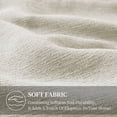 thumbnail image 3 of JIATER Pack of 2 Throw Pillow Covers 18x18,Linen Decorative Pillow Covers for Couch,White, 3 of 6
