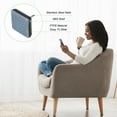 thumbnail image 2 of Uxcell 32-Pack Nail on Furniture Sliders, 1 x 1" (25mm) Chair Sliders Glides Square Pads for Furniture Movers Leg Floor Protectors [Grey], 2 of 2
