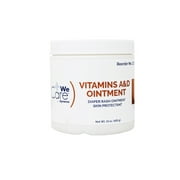 Dynarex Vitamins A & D Ointment, Ointment with Vitamin A and Vitamin D Skin Protectant, for Diaper Rash and Discomfort, White, 15 oz. Jar, 1 Case of 12 Jars