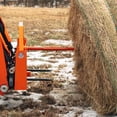 thumbnail image 5 of Titan Attachments UA USA Made Orange Hay Frame Attachment, 49" Hay Spear and Stabilizers, Rated 4,000 LB, 5 of 10