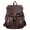 Dark Brown, variant on Men's Leather Large Capacity Leisure Travel Bag,Dark Brown