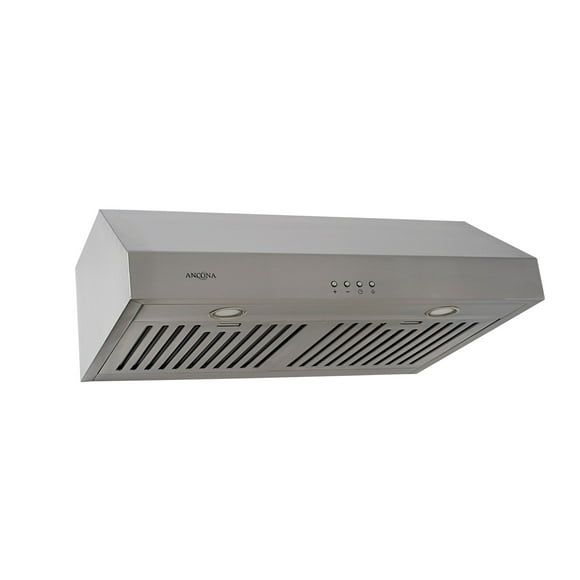 Ancona Advanta Pro Elite 30 in. Under Cabinet Range Hood in Stainless Steel