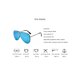 thumbnail image 5 of Txlixc Gafas para Adultos, Gafas de Sol para Exteriores Marco de decoración en Forma de V Protección para los Ojos Anti-UV Txlixc  Moda, 5 of 9