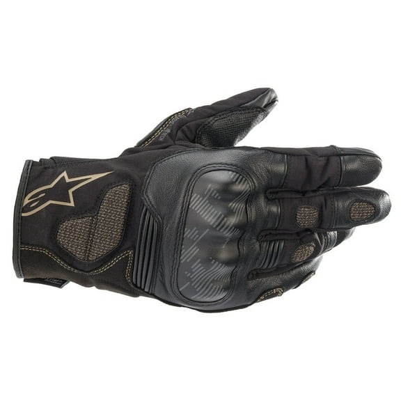 Alpinestars Mens Corozal v2 Drystar Gloves-Black/Sand-Large