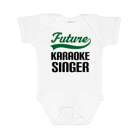 

Inktastic Future Karaoke Singer Boys Baby Bodysuit