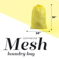 thumbnail image 2 of Bolsas de lavandería Handy Laundry Mesh XL, paquete de 2 unidades, amarillas, 2 of 7