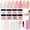 A1-Nude Pink Jelly Translucent, variant on  AZUREBEAUTY 8 Color Dip Powder Nail Kit, Jelly Translucent Milky White Sheer Pink Nude Neutral Clear Shades, Dipping Liquid Set with Matte Top Coat & Nail Sticks for French Nail Art Manicure