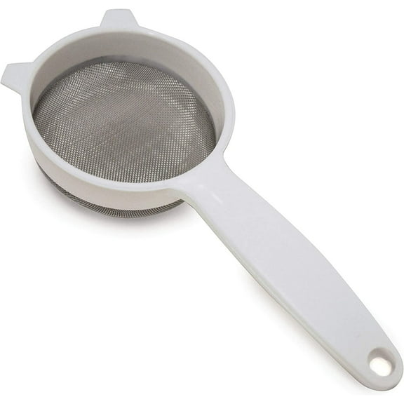 Norpro Strainer, 2.5", White
