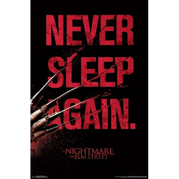 A Nightmare on Elm Street - Sleep Wall Poster, 22.375" x 34"