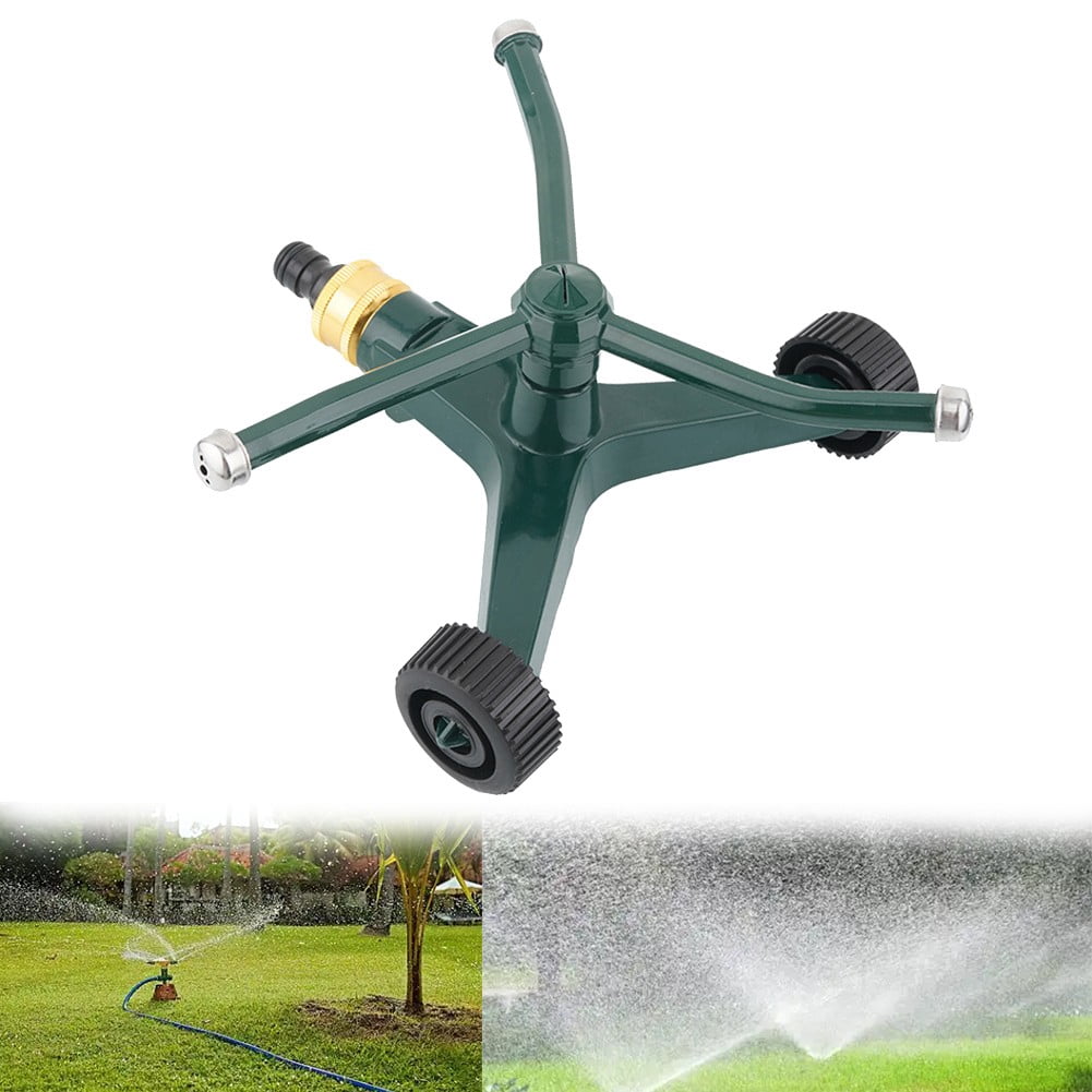 RichLink 360° Automatic Metal Lawn Sprinkler System for Effective Garden Irrigation