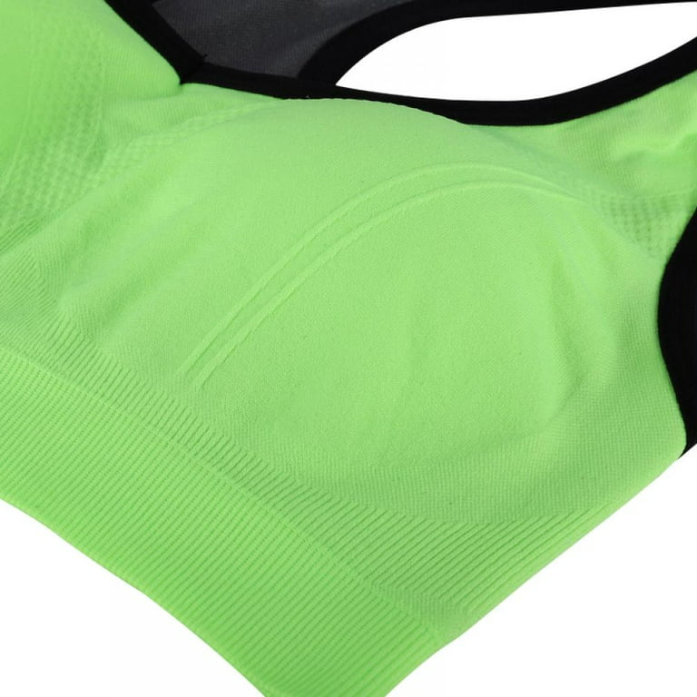 Xmarks Women's Sports Bra Racerback Padded Bra Wirefree Push-up Yoga Bra  with Removable Cups Cut Out Back Fitness Running Bra 