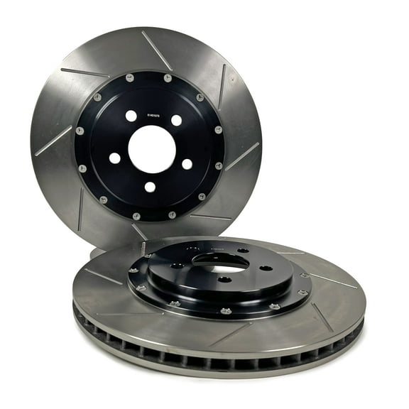 Baer Brakes 2262031-1 EradiSpeed  Rear 2-piece Performance Brake Rotors, Slotted