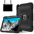 thumbnail image 4 of For iPad Air 4/5 10.9 inch & iPad Air 11 inch M4/M3/M2 (2026/2025/2024) Rugged Case Cover with Stand & Strap & Pencil Holder, 4 of 14