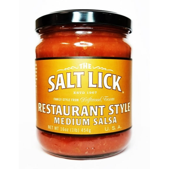 Salt Lick Salsa Restaurant Style 16 oz (Pack of 6)
