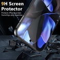 thumbnail image 3 of [2+2Pack] KisonovaGuard for Google Pixel 9 Pro Screen Protector and Camera Lens Film [Tempered Glass Protector] [9H Hardness] [No-Bubble] [3D Full Coverage], 3 of 6